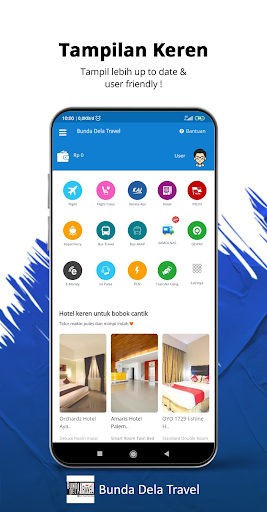 Android application Bunda Dela Travel screenshort