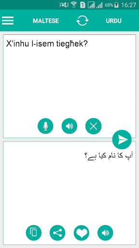 Android application Maltese Urdu Translator screenshort