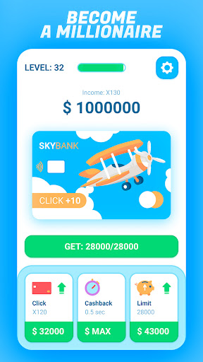 Idle Bank Card - money clicker screenshot 4