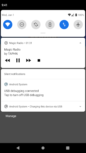 Magic Radio. Screen 2