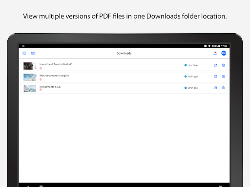 Screenshot of MicroStrategy Library