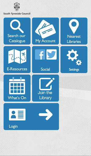 South Tyneside Libraries Screen 2