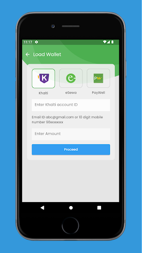 Android application Arun Barun Mobile Banking screenshort