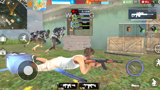 Clash Squad Free-Fire Battleground Survival 3D MOD APK (GOD MODE) 9