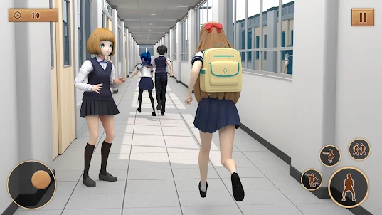 Anime High School Girl Game 3D