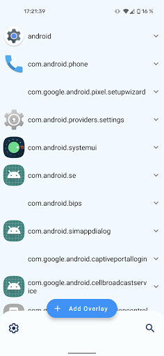 Android application [Root] Overlayer screenshort
