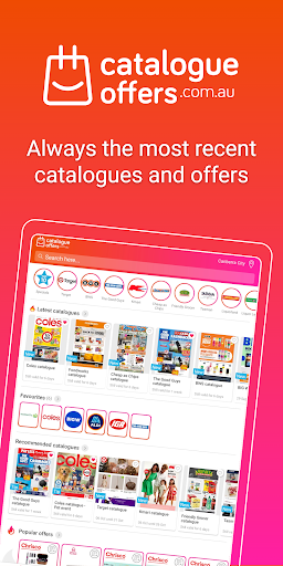 Screenshot of Catalogues & offers Australia