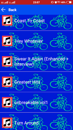 Westlife Album Love Song Screen 2