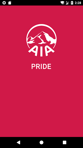Android application AIA Pride screenshort
