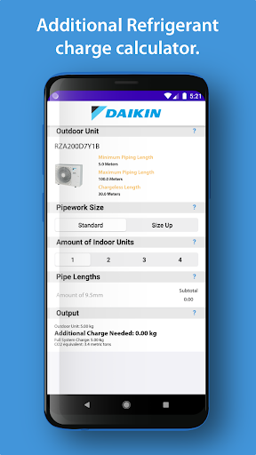 Daikin Service Screen 2