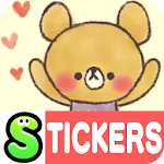 Cover Image of Download Charming bear Stickers Free 2.1.16.1 APK