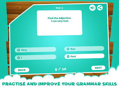 learning adjectives quiz games 2.3 APK screenshots 2