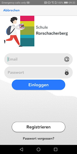 Android application Schule Rorschacherberg screenshort