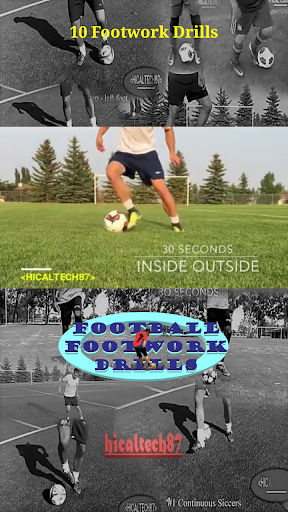 Soccer Footwork Drills Screen 2