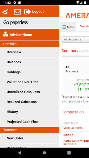 Amerant Investments Screen 2