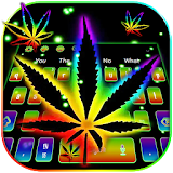 Neon Weed Keyboard Theme icon