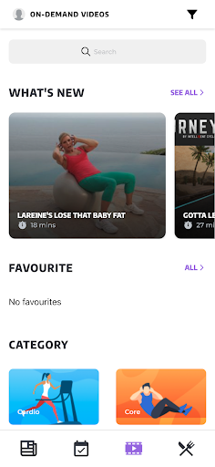 Aspire to Inspire Fitness Screen 3