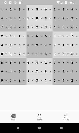 SudokuCracker Screen 3