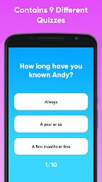 BFF Friendship Test
