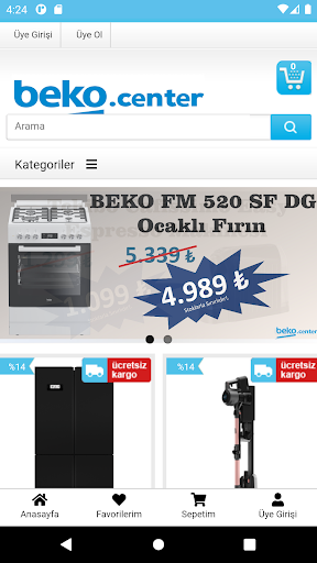 Beko Center Screen 2