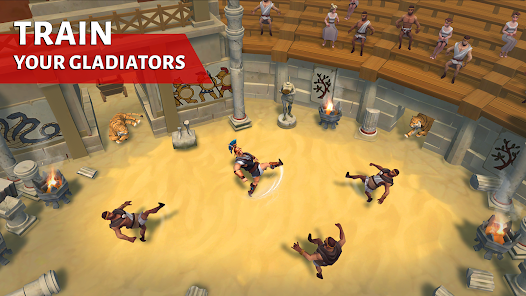 Gladiators Survival in Rome v1.15.2 MOD APK (Menu, Unlimited Gems, God Mode) Gallery 4