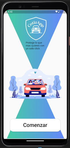 Android application CotizApp screenshort