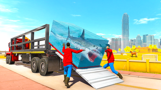 Sea Animal Transport Game Truck Driving Simulator