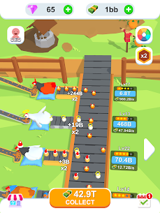 Idle Egg Factory APK + MOD [Unlimited Money and Gems] 5
