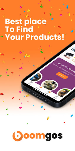 Android application Boomgos - Shop with Smile screenshort