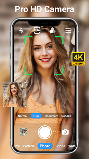 HD Camera for Android Screen 2