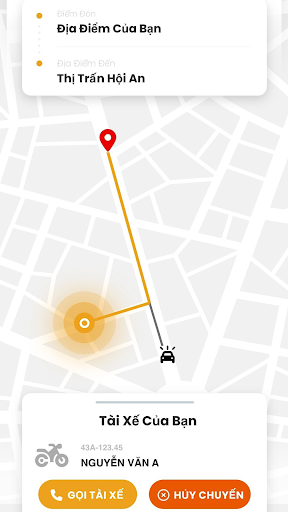 E-CAR Ứng dụng gọi xe điện