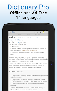 Dictionary Pro APK (Patched, Mod Extra) 6