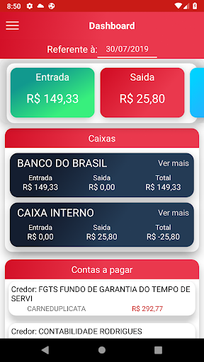 Android application BomGestorApp - Gestão Empresar screenshort