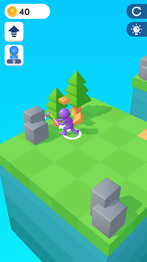 Android application Road Building Puzzle screenshort
