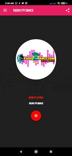Android application Radio FM Dance screenshort