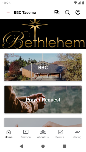 Bethlehem Baptist Tacoma Screenshot 1 - AppWisp.com