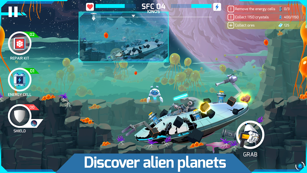 Mike the Planet Miner 1.0.35.07086 APK + Mod (Unlimited money) untuk android