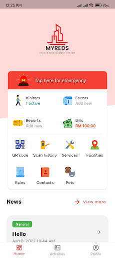 MYREDS V3 Screen 3