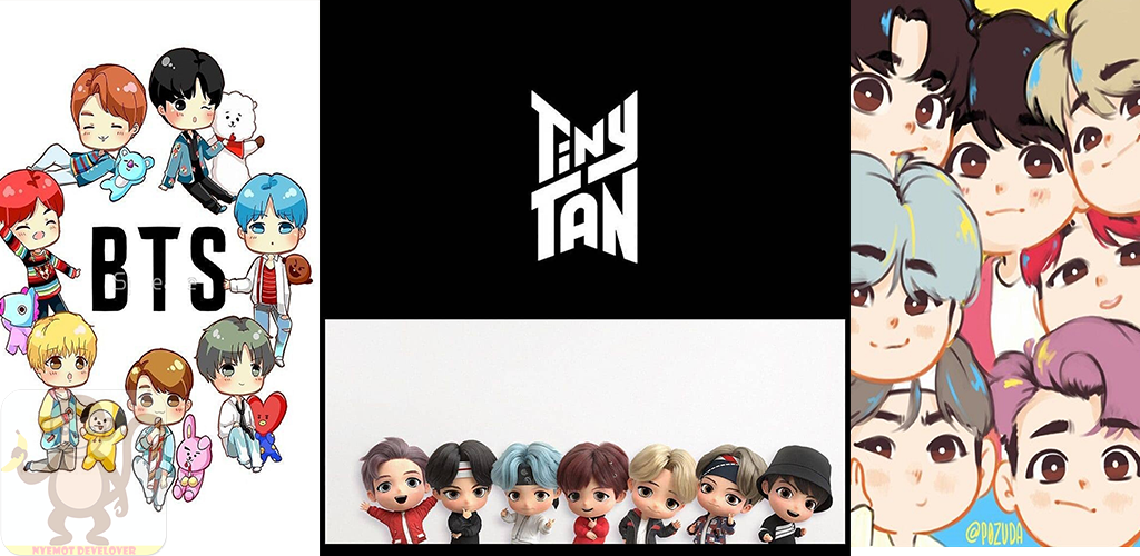 Bts Tiny Tan Doll Chibi Walpaper Kpop 1 0 Apk Download Com Btstinytan Nyemot Apk Free