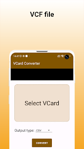 Vcard Converter - Convert VCF