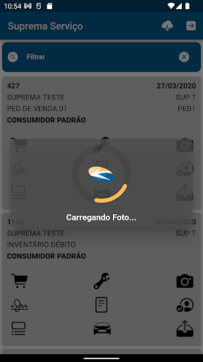 Suprema Serviço Screen 3