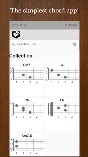Android application Chord Pocket screenshort