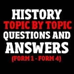 Cover Image of Descargar History: Topical Questions and answers History Topical Past KCSE Qusetions and Answers APK