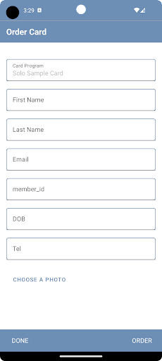 Veritec ID Card Screen 3