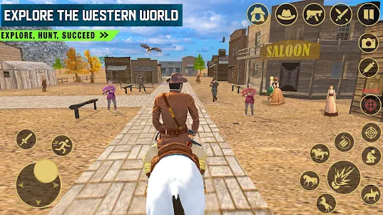 Wild West Cowboy Game Survival