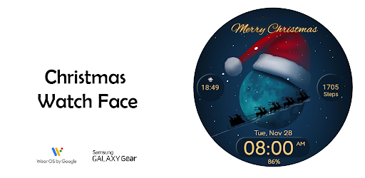 Christmas Watchface Wear Os Screen 2