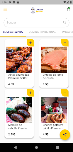 Cacmu Market Screen 3