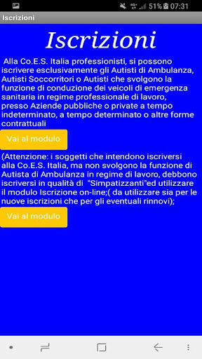 CoESItalia_app Screen 3