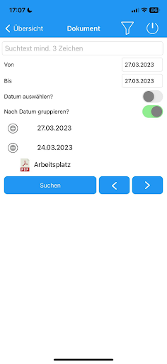 InfoOffice.App Screen 3