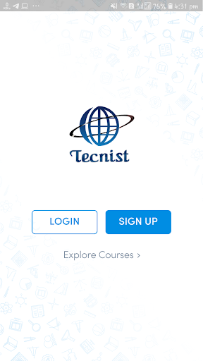 Android application Tecnist screenshort
